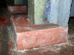 Completed application with dams removed Completed application with dams removed