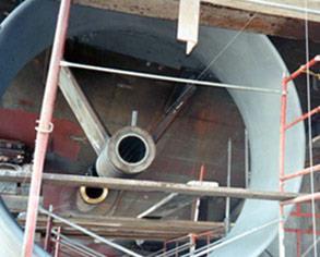 Worn kort nozzle Worn kort nozzle