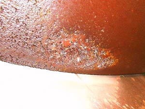 Cavitated turbine blades Cavitated turbine blades