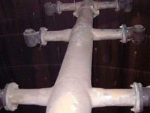 Belzona repair after seventeen months in service Belzona repair after seventeen months in service