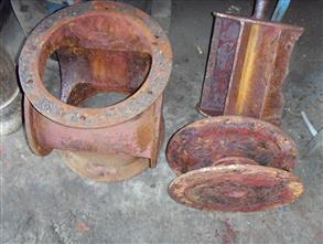 Rotary valves suffering from severe erosion and corrosion Rotary valves suffering from severe erosion and corrosion