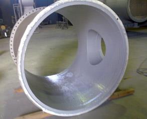 Water box coated with Belzona 5891 (HT Immersion Grade) Water box coated with Belzona 5891 (HT Immersion Grade)