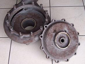 Erosion damage of the pump at a sugar mill Erosion damage of the pump at a sugar mill