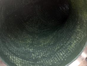 Finished application with tiles grouted using Belzona 1813 Finished application with tiles grouted using Belzona 1813