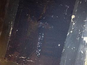 Belzona 2311 (SR Elastomer) applied in situ incorporating Belzona 9341 (Reinforcement Tape) Belzona 2311 (SR Elastomer) applied in situ incorporating Belzona 9341 (Reinforcement Tape)