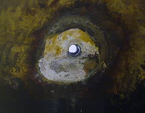 Chemical attack at tank nozzle Chemical attack at tank nozzle