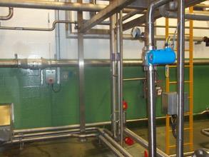 Wall damage rebuilt using Belzona 4131 (Magma-Screed) and protected using Belzona 5111 (Ceramic Cladding) Wall damage rebuilt using Belzona 4131 (Magma-Screed) and protected using Belzona 5111 (Ceramic Cladding)